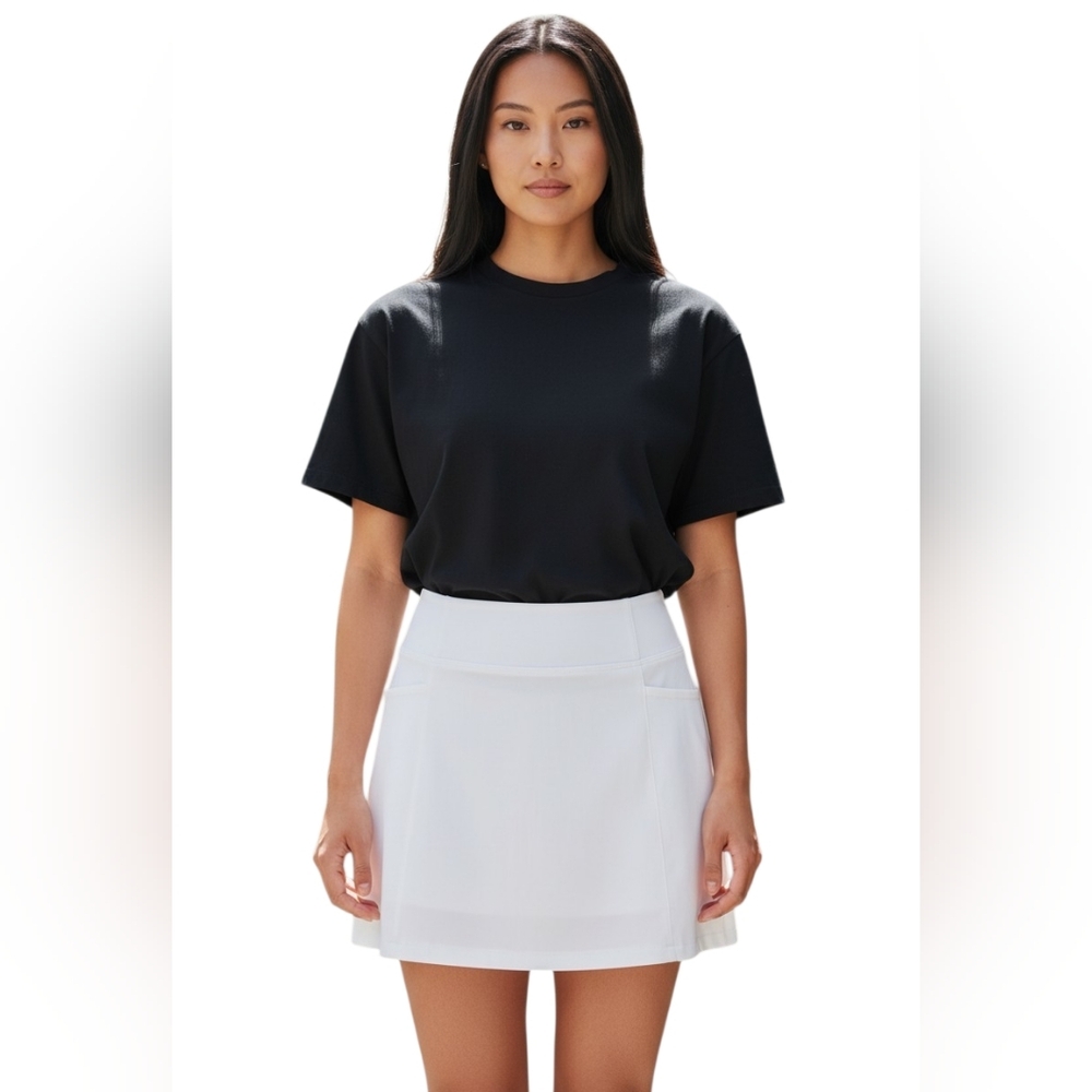 Intro Love The Fit White Skort Size Petite Large